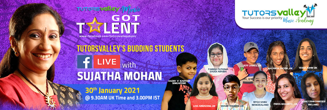 Sujatha Mohan - FB Live with our budding students